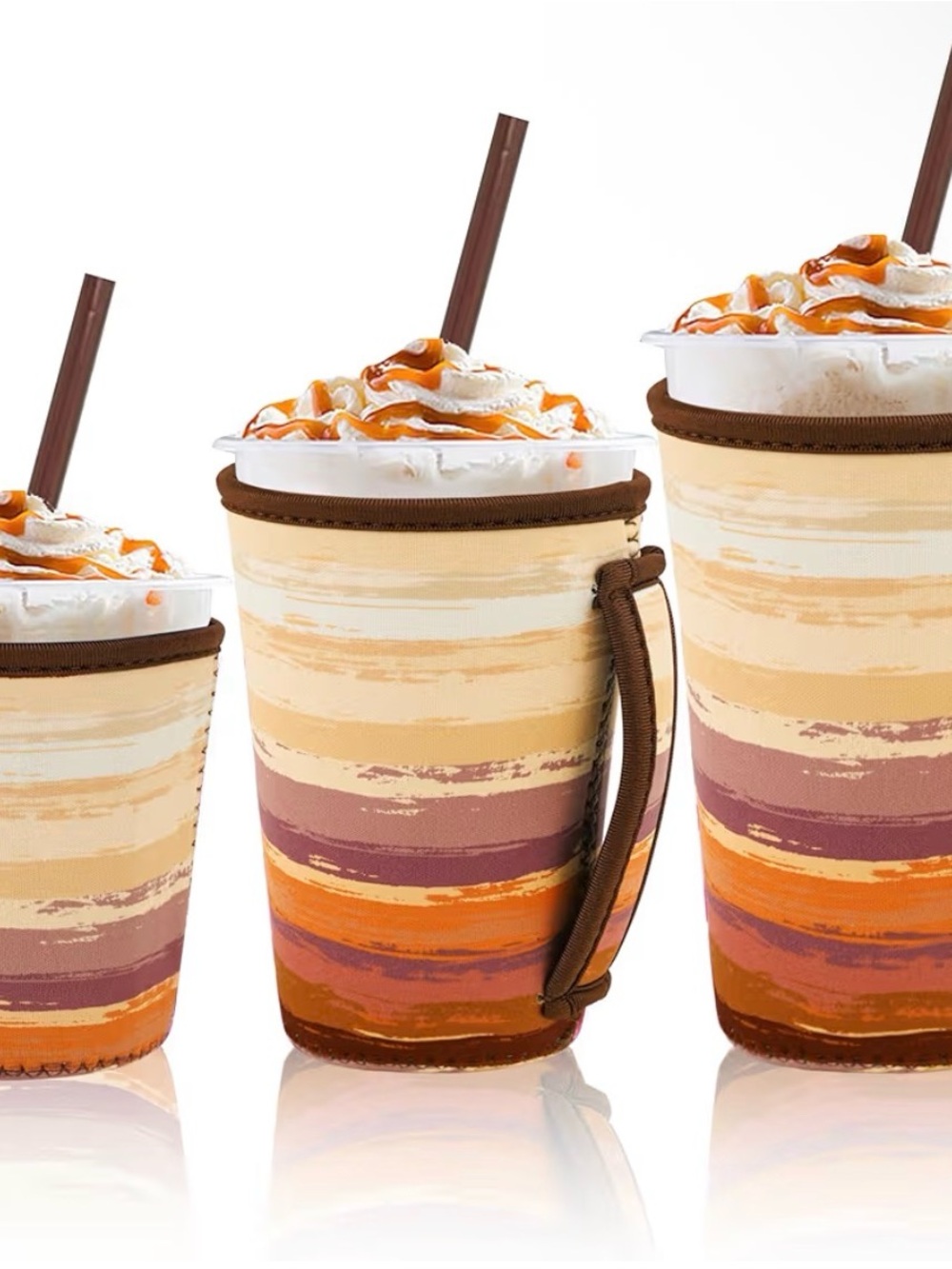 YOU CHOOSE reusable insulated iced or hot coffee cup - Picture 6 of 9